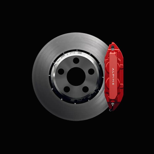 red caliper